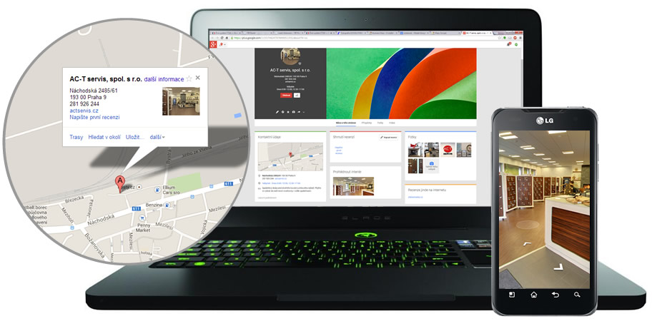 mapa Dobrý fotograf firem Google Street View - František Oplt - Fastmedia