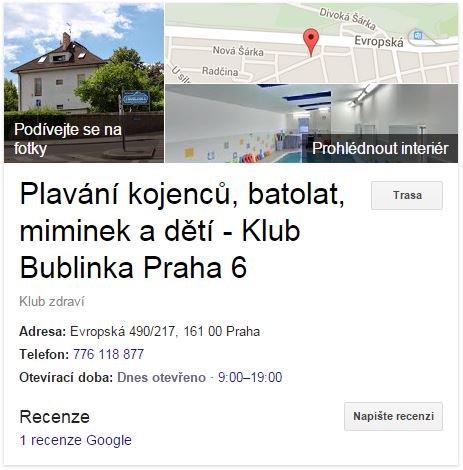 Street View ve vyhledávači